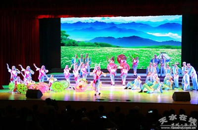 花兒演唱會放歌關(guān)山文化旅游節(jié)(組圖)